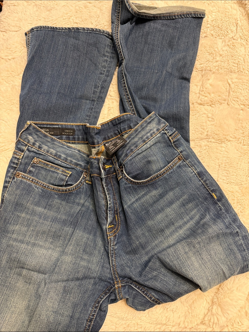 Buffalo David Bitton Women's Medium Blue Bootcut Jeans